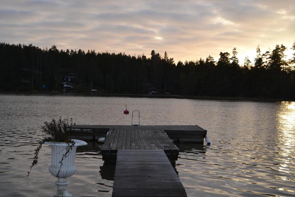 Villa Loevkulla With Sauna Loparo Bagian luar foto