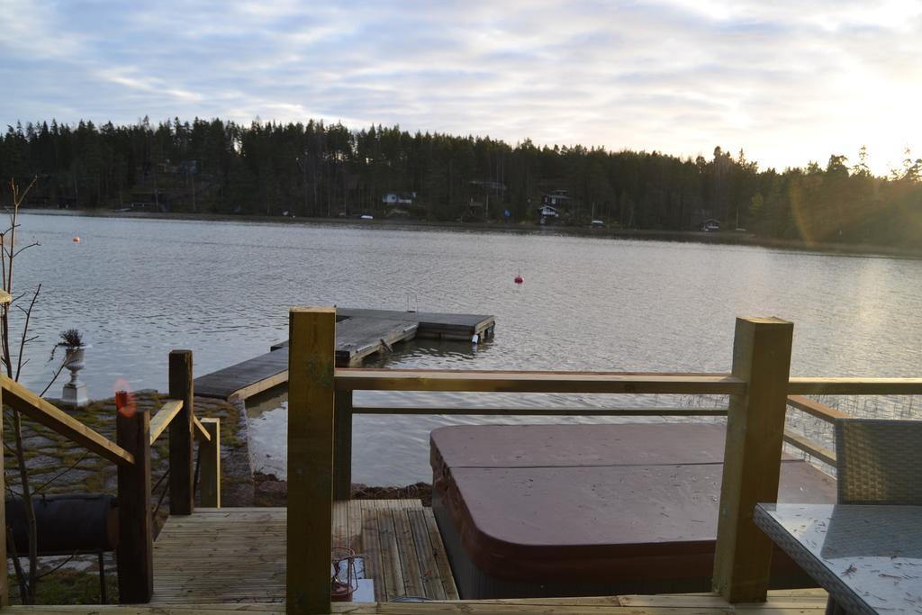 Villa Loevkulla With Sauna Loparo Bagian luar foto